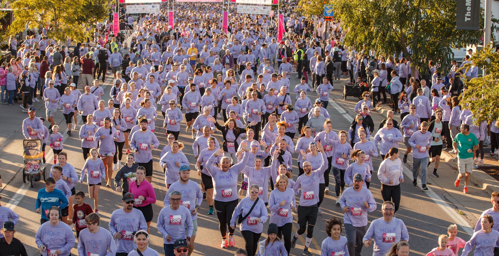 Participants at the start of the 2024 race